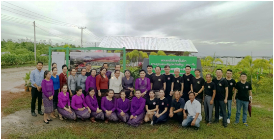 现代蚕桑产业技术国际化转移转化老挝示范园初见成效