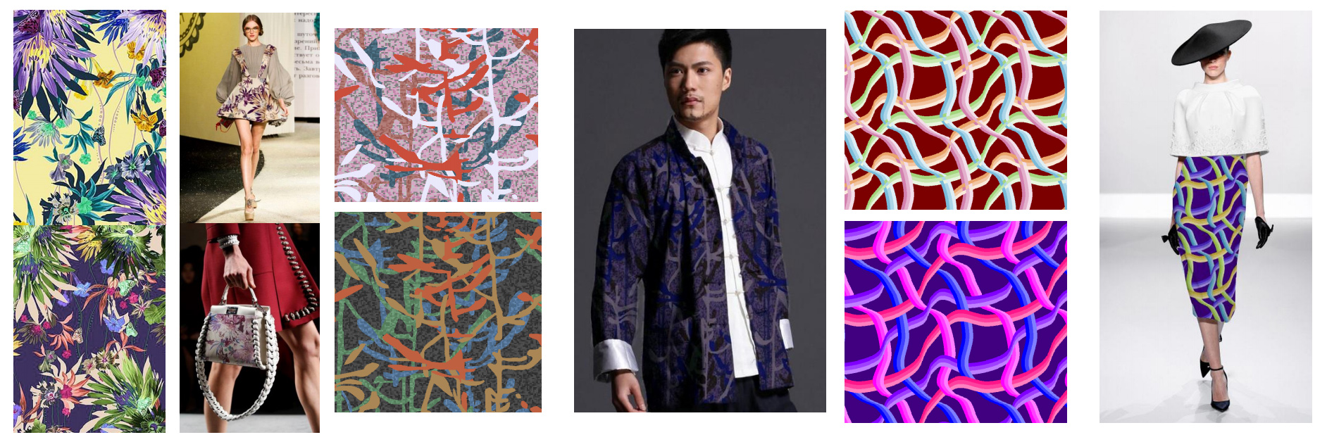 新型纺织面料用花型图案、服装及品牌设计解决方案